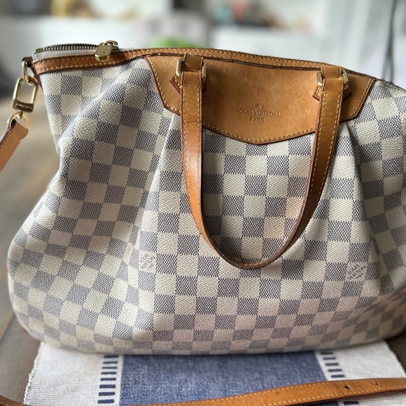 Louis Vuitton Beautiful Siracusa GM Damier Azur - Picture 3 of 17